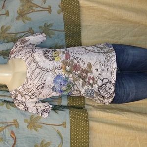 Day trip shirt size small with rhinestones